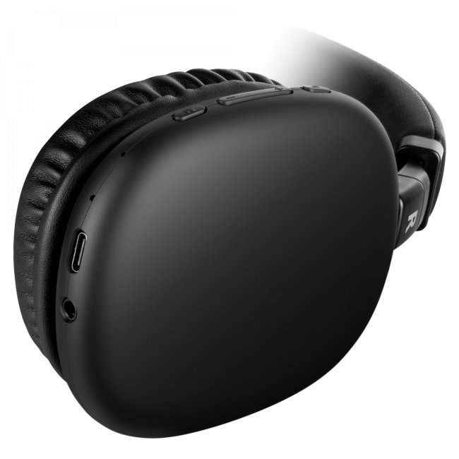 Беспроводные наушники с микрофоном SVEN AP-B325MV, чёрный (Bluetooth, ANC, 400mAh) SVEN AP-B325MV Беспроводные наушники с микрофоном SVEN AP-B325MV, чёрный (Bluetooth, ANC, 400mAh) SVEN AP-B325MV