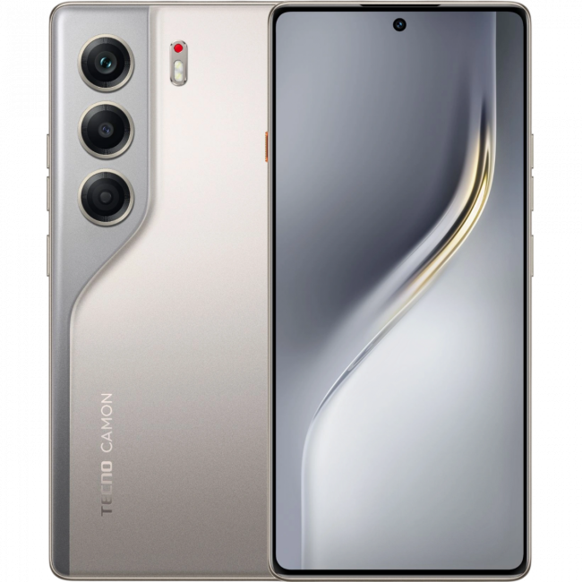 Смартфон Tecno CAMON 40 (cm5 256+8 SANDY TITANIUM) Смартфон Tecno CAMON 40 (cm5 256+8 SANDY TITANIUM)