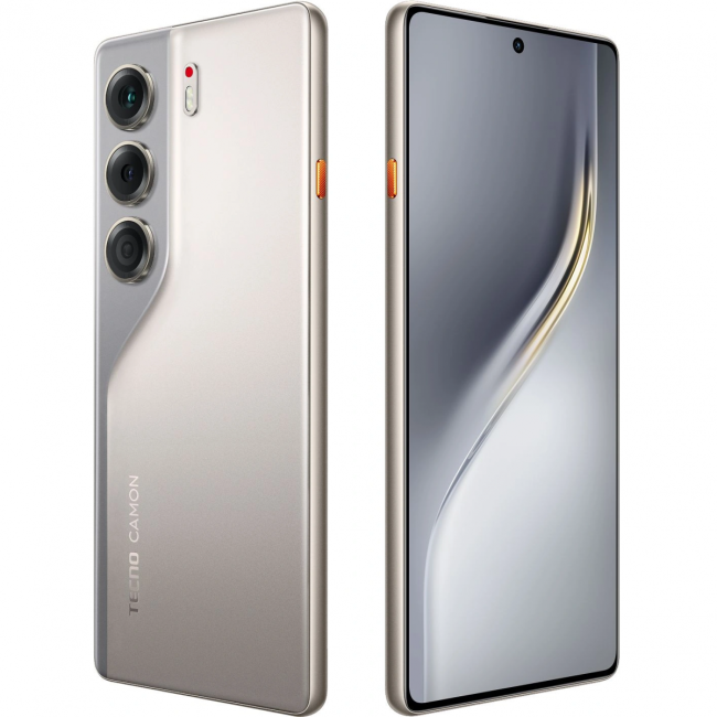 Смартфон Tecno CAMON 40 (cm5 256+8 SANDY TITANIUM) Смартфон Tecno CAMON 40 (cm5 256+8 SANDY TITANIUM)