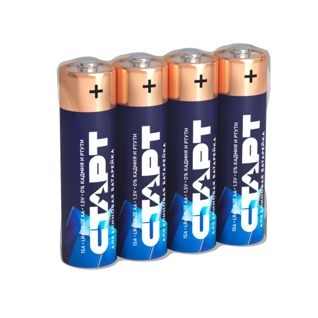 Элемент питания Батарейки алкалиновые СТАРТ АА-SH4 N