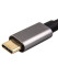 Aдаптер USB 3.1 Type-Cm -->HDMI A(f) 4K@60Hz, Aluminum Shell, VCOM<CU423T> VCOM USB 3.2 Type-C (m) - HDMI (f)