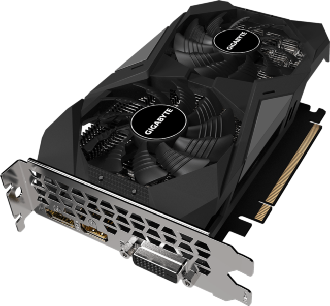Видеокарта Gigabyte GeForce GTX 1650 D6 WINDFORCE 4G Видеокарта Gigabyte GeForce GTX 1650 D6 WINDFORCE 4G