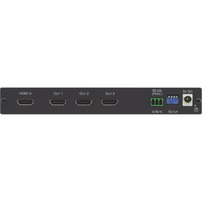 Усилитель-распределитель 1:3 HDMI UHD; поддержка 4K60 4:4:4, HDMI 2.0 Kramer VM-3H2