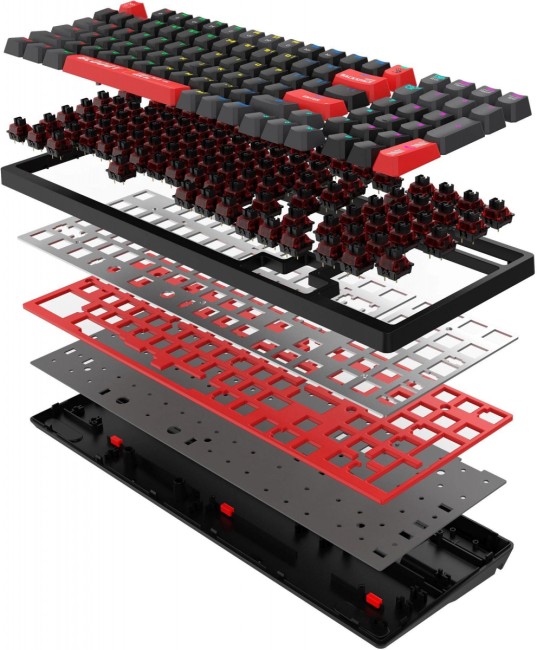 Клавиатура A4Tech S98 RED Клавиатура A4Tech S98 RED