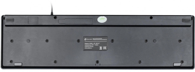 Клавиатура Oklick 550ML черный USB slim Multimedia LED (1061617) Oklick 1061617 Клавиатура Oklick 550ML черный USB slim Multimedia LED (1061617) Oklick 1061617