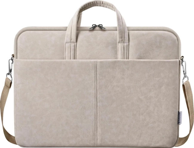 Defender Сумка для ноутбука Solid 15.6" PU кожа, бежевый, карман Defender 26126 Defender Сумка для ноутбука Solid 15.6" PU кожа, бежевый, карман Defender 26126