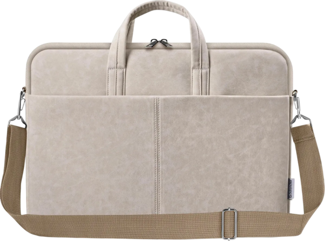 Defender Сумка для ноутбука Solid 15.6" PU кожа, бежевый, карман Defender 26126 Defender Сумка для ноутбука Solid 15.6" PU кожа, бежевый, карман Defender 26126