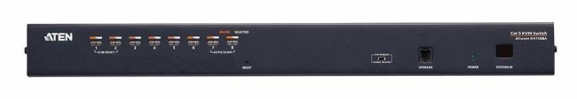 8-портовый КВМ-коммутатор высокой плотности с кабелем Cat 5 ATEN KH1508A