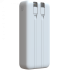 Портативный аккумулятор TOLT Lit KP226 White, 20000mAh, 22,5W, fast charging and PD, white, CCC TOLT KP226 White Портативный аккумулятор TOLT Lit KP226 White, 20000mAh, 22,5W, fast charging and PD, white, CCC TOLT KP226 White