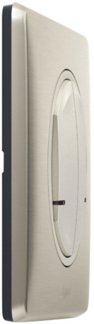 Коллекция умных устройств Celiane with NETATMO. Умный беспроводной выключатель 2-клавишный. Цвет Титан. Рамка Титан. Умный беспроводной выключатель Legrand серия Celiane with NETATMO, Цвет Титан. Выключатель 2-клавишный, Управление со смартфона, Zigbee 2,
