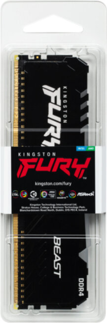 Память оперативная Kingston FURY Beast RGB KF437C19BB1A/16