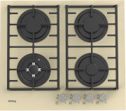 Встраиваемая газовая панель Korting Korting HGG 6825 CTB Встраиваемая газовая панель Korting Korting HGG 6825 CTB