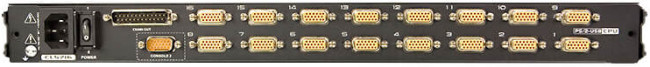 16-портовый KVMP-переключатель с ЖК-дисплеем Slideaway/ATEN ATEN CL5716MR 16-портовый KVMP-переключатель с ЖК-дисплеем Slideaway/ATEN ATEN CL5716MR