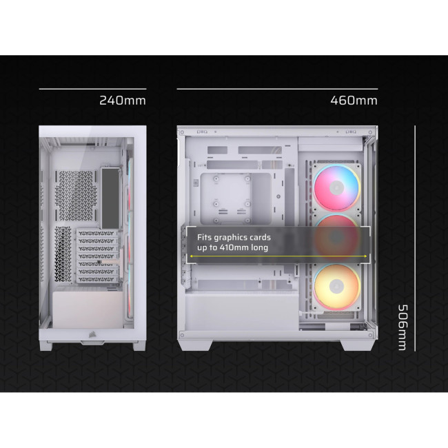 Корпус без блока питания Corsair CC-9011325-WW Корпус без блока питания Corsair CC-9011325-WW