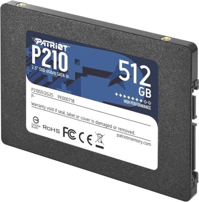 Накопитель SSD Patriot P210S512G25