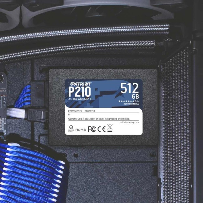 Накопитель SSD Patriot P210S512G25