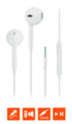 Наушники вставные GoPower GPHP05 белый GoPower 00-00022770