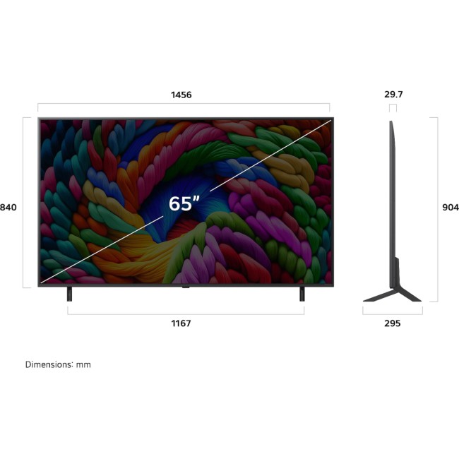 Телевизор ЖК 65'' LG LG 65NANO90A6B.ARUG Телевизор ЖК 65'' LG LG 65NANO90A6B.ARUG