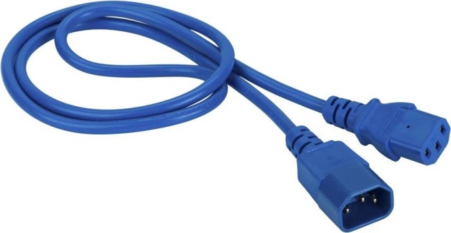 Шнур питания LANMASTER LAN-PP13/14-0.5-BL Шнур питания LANMASTER LAN-PP13/14-0.5-BL
