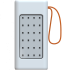 Портативный аккумулятор TOLT Lit KP303 White, 30000mAh, 22,5W, fast charging and PD, white, CCC TOLT KP303 White Портативный аккумулятор TOLT Lit KP303 White, 30000mAh, 22,5W, fast charging and PD, white, CCC TOLT KP303 White