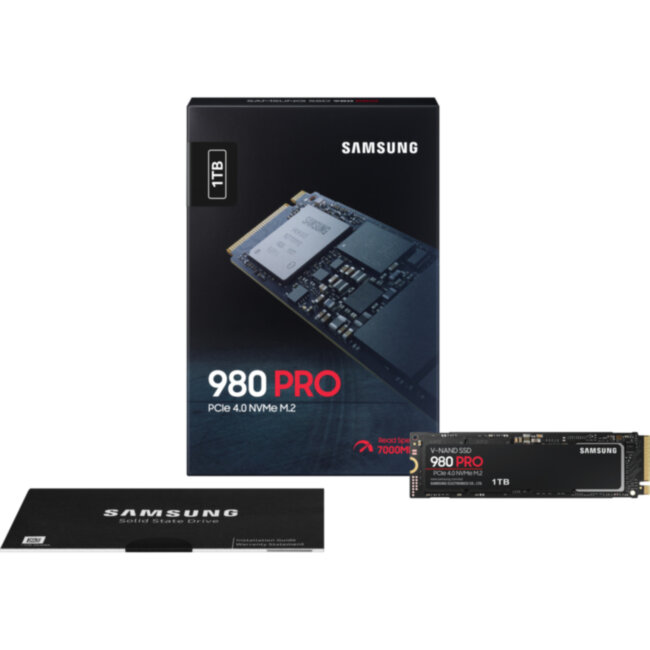 Твердотельные накопители Samsung 980 PRO 1000GB (MZ-V8P1T0BW) Твердотельные накопители Samsung 980 PRO 1000GB (MZ-V8P1T0BW)