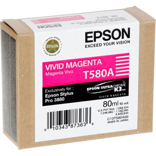 Картридж Epson C13T580A00 Картридж Epson C13T580A00
