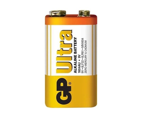 Алкалиновая батарейка GP Ultra Alkaline 9V Крона - 1 шт. на блистере GP 4891199034688 Алкалиновая батарейка GP Ultra Alkaline 9V Крона - 1 шт. на блистере GP 4891199034688
