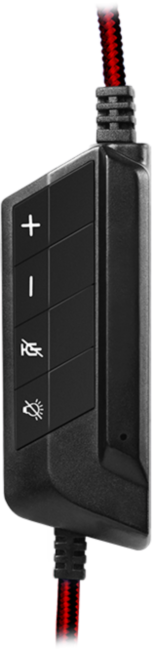 Игровые наушники с микрофоном SVEN AP-U995MV, черный-красный (USB, LED, 7,1) Sven AP-U995MV