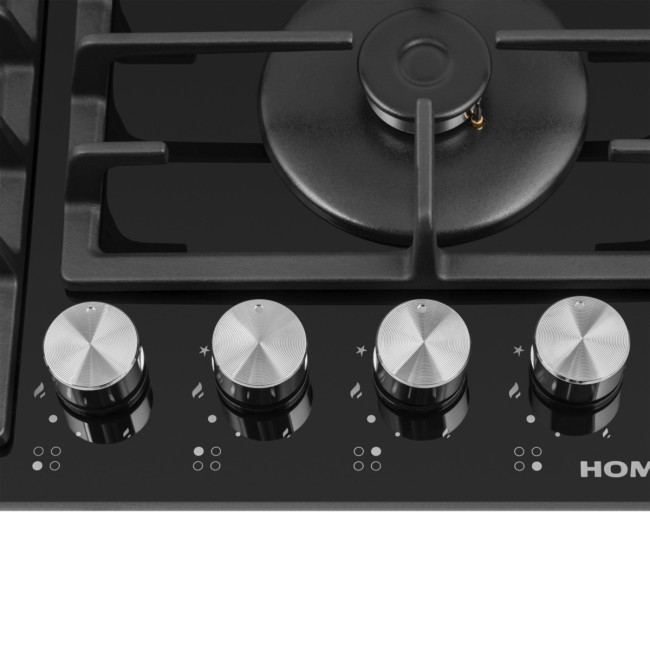 Газовая варочная панель HOMSair HOMSAir HGG646BK Газовая варочная панель HOMSair HOMSAir HGG646BK