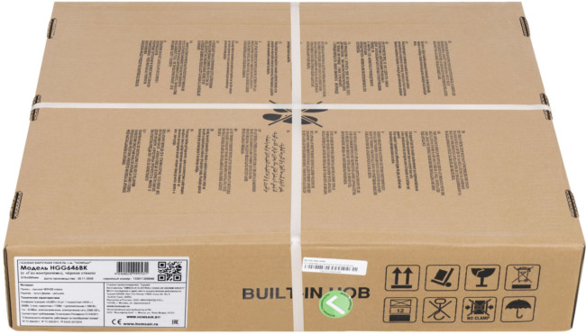 Газовая варочная панель HOMSair HOMSAir HGG646BK Газовая варочная панель HOMSair HOMSAir HGG646BK