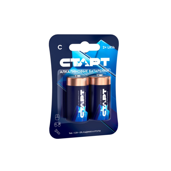 Элемент питания Батарейки алкалиновые СТАРТ C-BL2 N