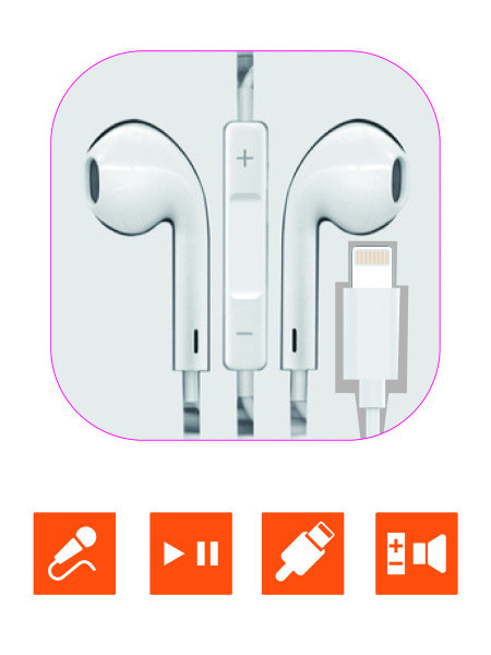 Наушники вставные GoPower GPHP10 Lightning (m) белый GoPower 00-00022805 Наушники вставные GoPower GPHP10 Lightning (m) белый GoPower 00-00022805