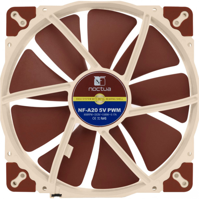 Кулер для корпуса Noctua NF-A20 5V PWM Кулер для корпуса Noctua NF-A20 5V PWM