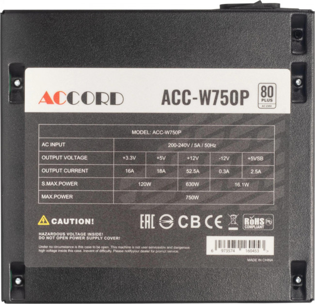Блок питания Accord ACC-W750P