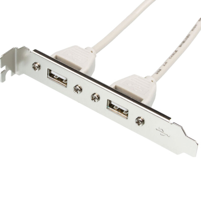 Планка расширения 2 порта USB 2.0 на  заднюю панель ATcom AT5257