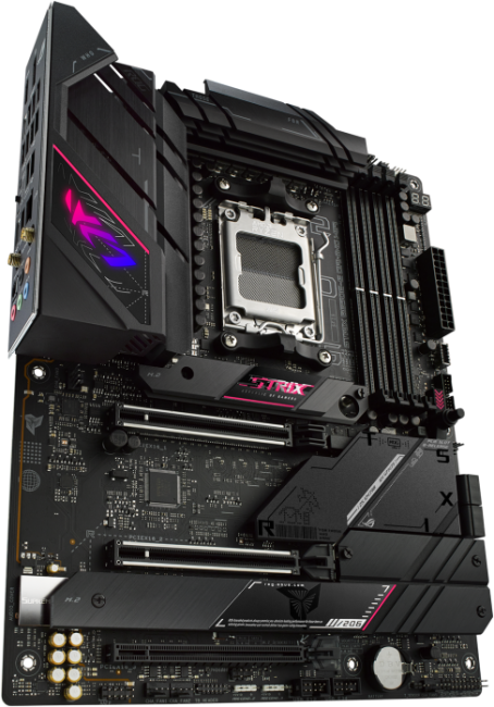 Материнская плата ASUS ROG STRIX B650E-E GAMING WIFI Материнская плата ASUS ROG STRIX B650E-E GAMING WIFI