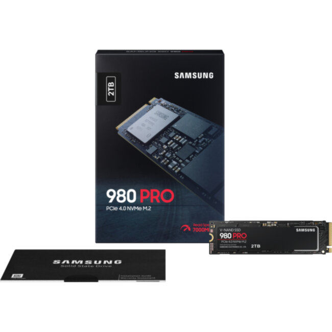 Твердотельные накопители Samsung 980 PRO 2000GB (MZ-V8P2T0BW) Твердотельные накопители Samsung 980 PRO 2000GB (MZ-V8P2T0BW)