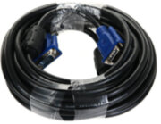 Кабель соединительный SVGA (15M/M) 10m 2 фильтра TV-COM <QCG120H-10M> TV-COM VGA (m) - VGA (m) 10м