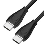 Кабель 1.0m HDMI черный, Ultra HD, 4K, 10.2 Гбит/с, 3D, экран Greenconnect 4PH-R90109