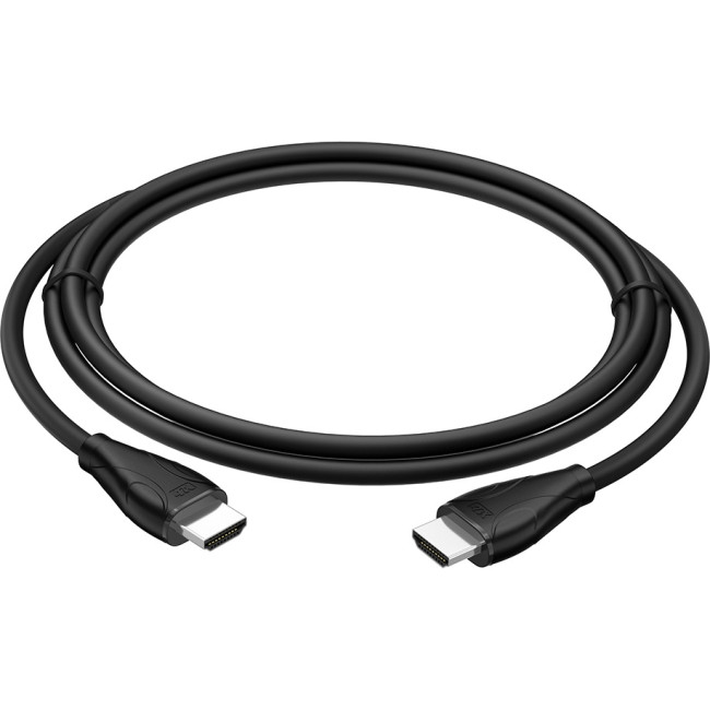Кабель 1.0m HDMI черный, Ultra HD, 4K, 10.2 Гбит/с, 3D, экран Greenconnect 4PH-R90109