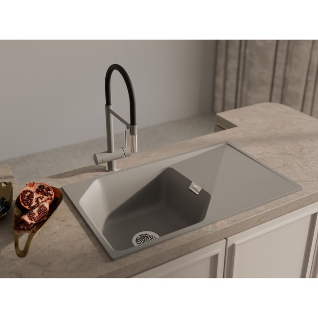 Смеситель RIVELATO Rivelato 1523517 grigio cromo