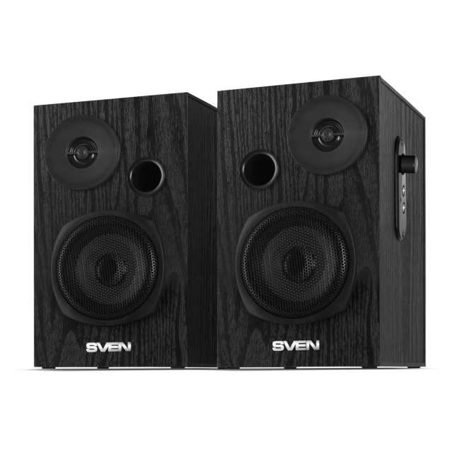SVEN SPS-585, черный, акустическая система 2.0 (мощность 2x10 Вт (RMS)) Sven SV-019679 SVEN SPS-585, черный, акустическая система 2.0 (мощность 2x10 Вт (RMS)) Sven SV-019679