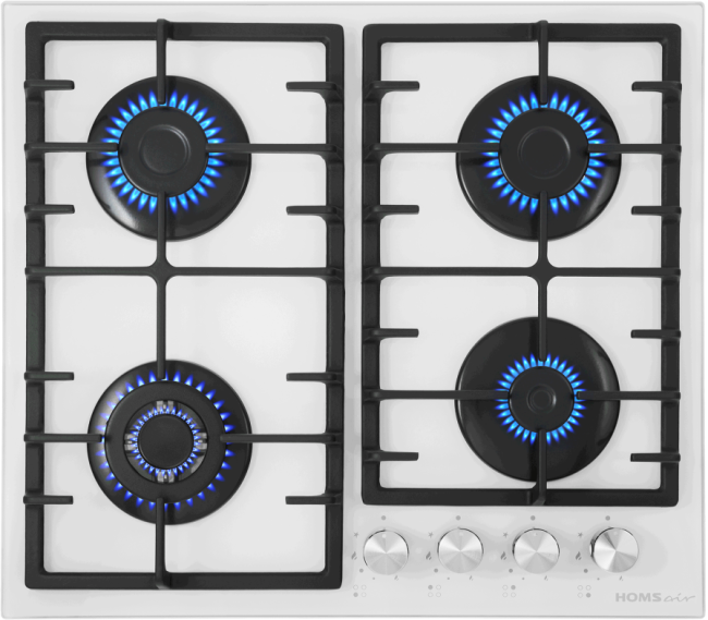 Газовая варочная панель HOMSair HOMSAir NHGG646WH Газовая варочная панель HOMSair HOMSAir NHGG646WH
