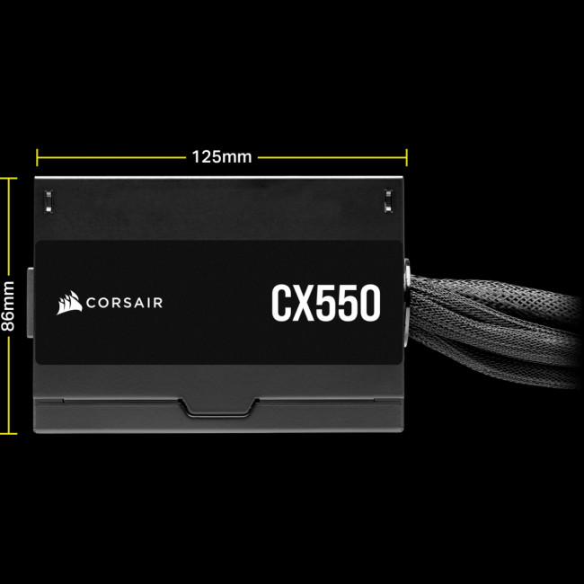 Блоки питания Corsair CX550 CP-9020277-EU Блоки питания Corsair CX550 CP-9020277-EU