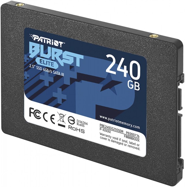 Накопитель SSD Patriot PBE240GS25SSDR