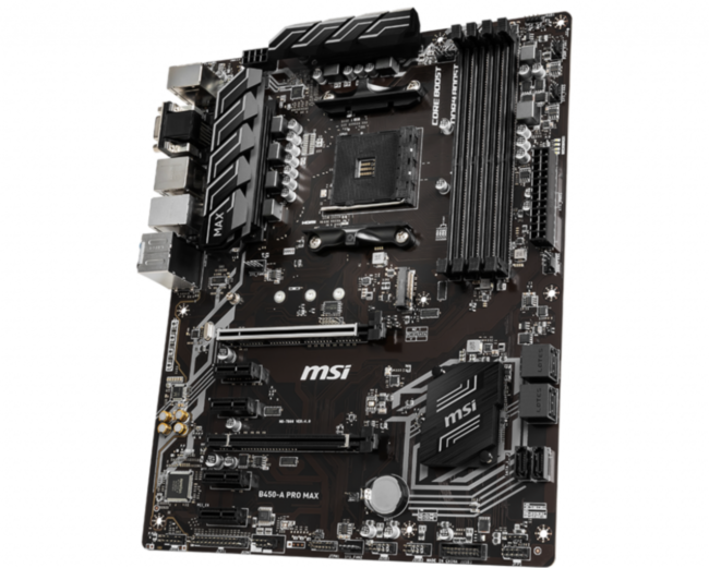 Материнская плата MSI B450-A PRO MAX