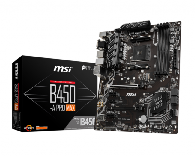 Материнская плата MSI B450-A PRO MAX