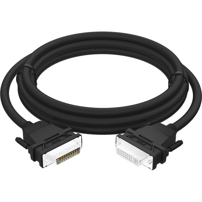 GCR Удлинитель 4.0m DVI-D, черный, DVI/DVI, 25M/25F, FullHD, 28 AWG, GCR-54717 Greenconnect GCR-54717, 4 м GCR Удлинитель 4.0m DVI-D, черный, DVI/DVI, 25M/25F, FullHD, 28 AWG, GCR-54717 Greenconnect GCR-54717, 4 м