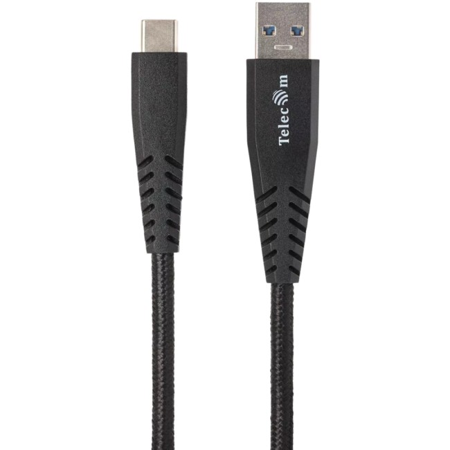 Кабель-адаптер USB 3.1 Type-Cm --> USB 3.0 Am, 2метра  Telecom <TC402B-2M> VCOM TC402B-2M