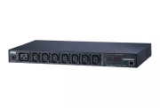 Устройство распределения питания, с управлением, 16A, 2.4kW, 8 портов, 1 банк, IP доступ, ввод C14, (8*C13 монитор. V / A / кВт / кВтч по портам/устройству вкл/выкл по портам;без шнуров) ATEN PE8208G Устройство распределения питания, с управлением, 16A, 2.4kW, 8 портов, 1 банк, IP доступ, ввод C14, (8*C13 монитор. V / A / кВт / кВтч по портам/устройству вкл/выкл по портам;без шнуров) ATEN PE8208G